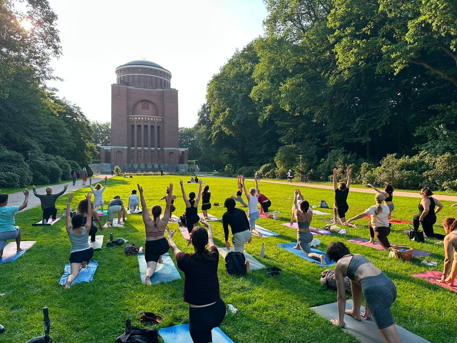 Sunset Flow — Yoga at the Planetarium  — photo 1