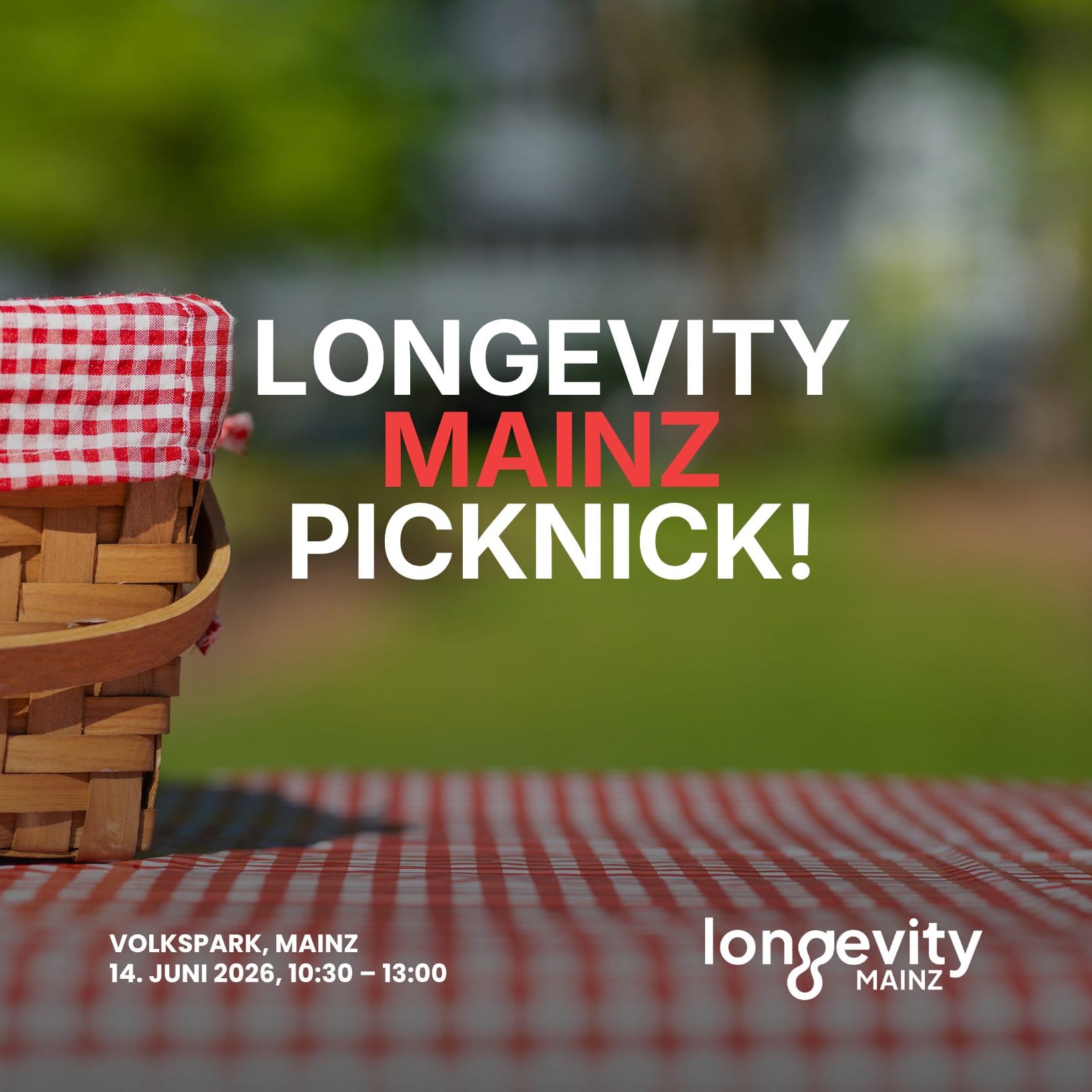 Longevity Picknick im Volkspark