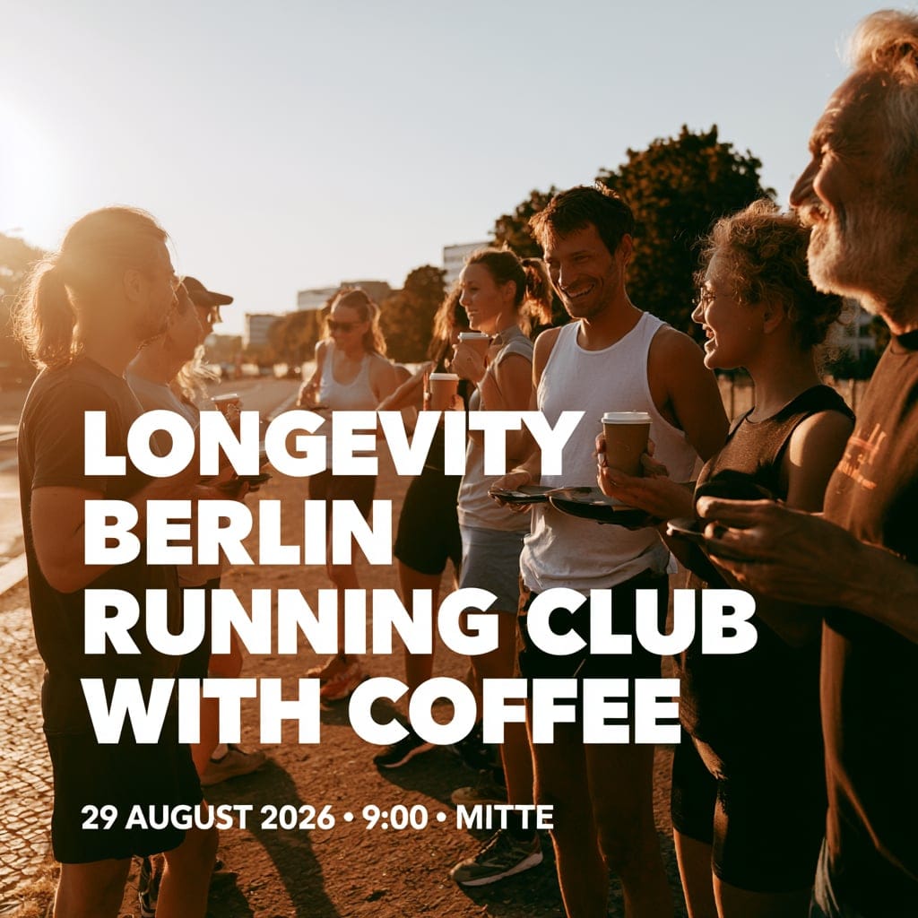 Longevity Berlin Running Club and coffee 🏃☕