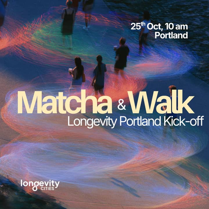Matcha & Walk | Longevity Portland Kick-off