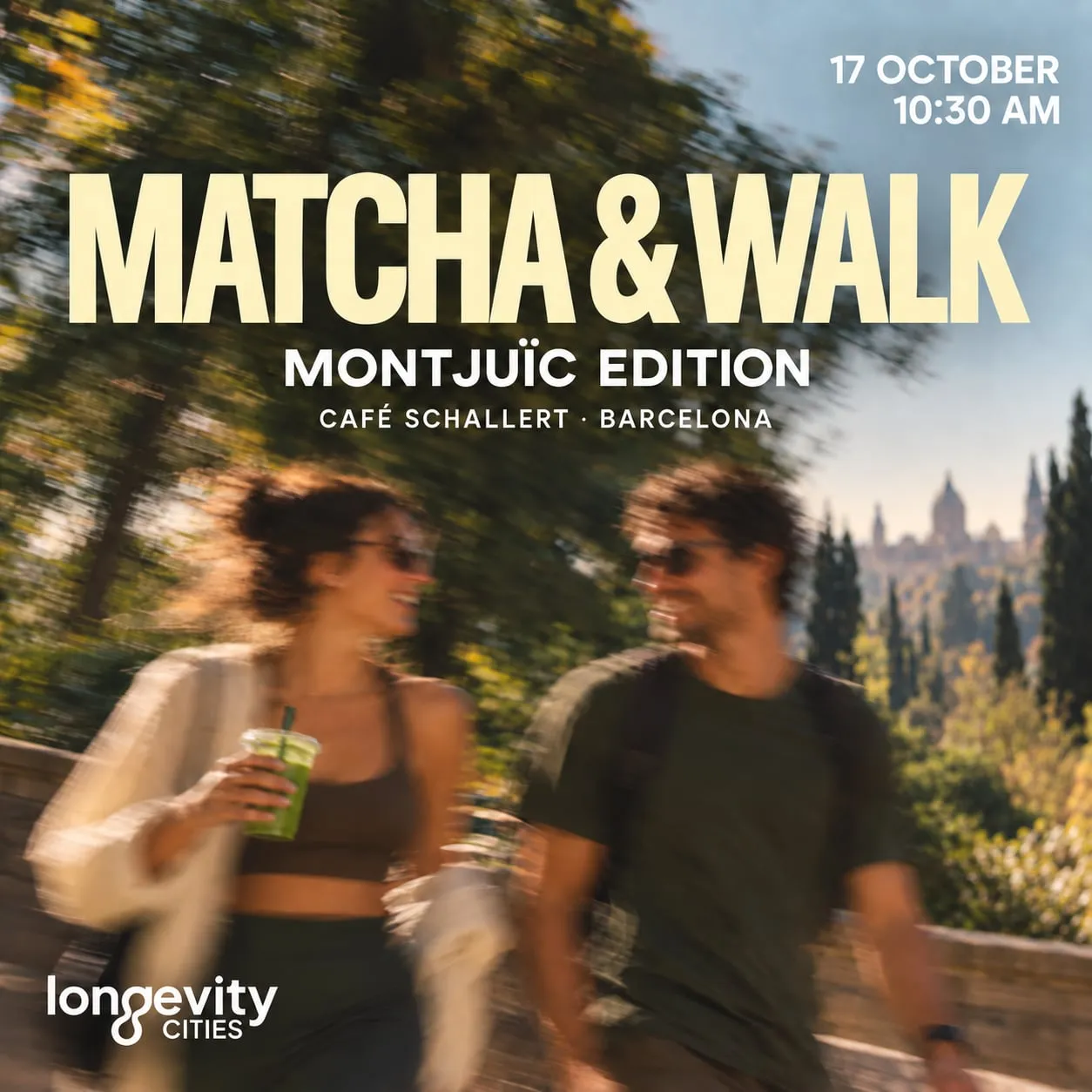 Matcha & Walk Montjuïc edition